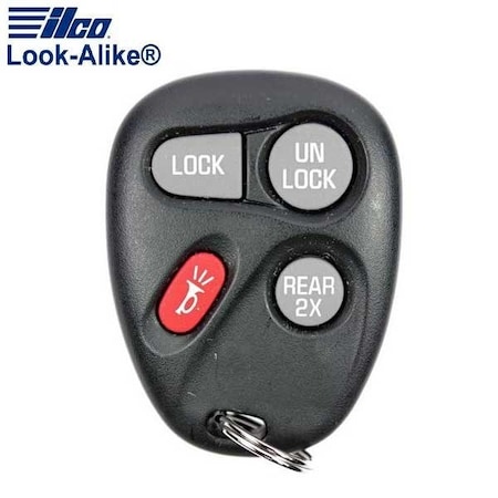 Ilco LAL RKE-GM-4B17 General Motors 4 Button Remote Keyless Entry (KOBLEAR1XT) ILCO-AX00013870